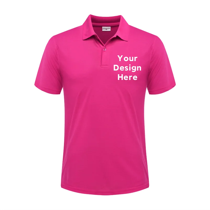 Polo informal de manga corta para hombre y mujer, camiseta con