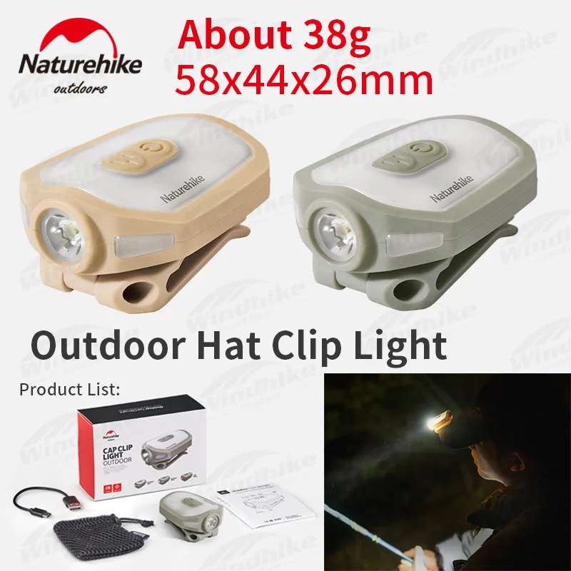 

Naturehike мини Led светильник зажим лампы клип на кепке одежда рюкзак фара налобный фонарь Открытый Рыбалка Кемпинг освещение Сверхлегкий