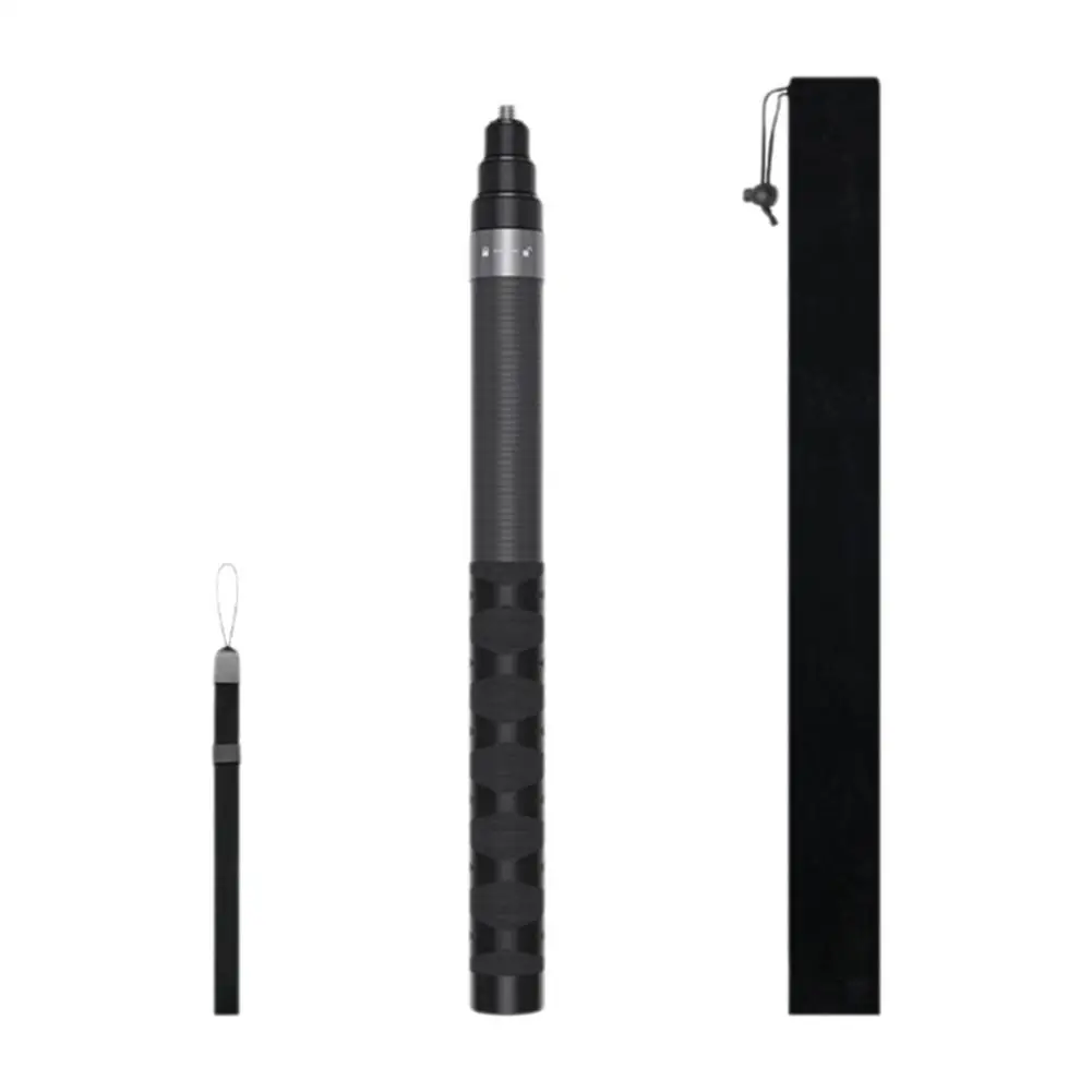 Carbon Fiber Invisible Selfie Stick For AMagisn For Insta360 Camera Invisible Selfie Stick 120CM Camera Accessories