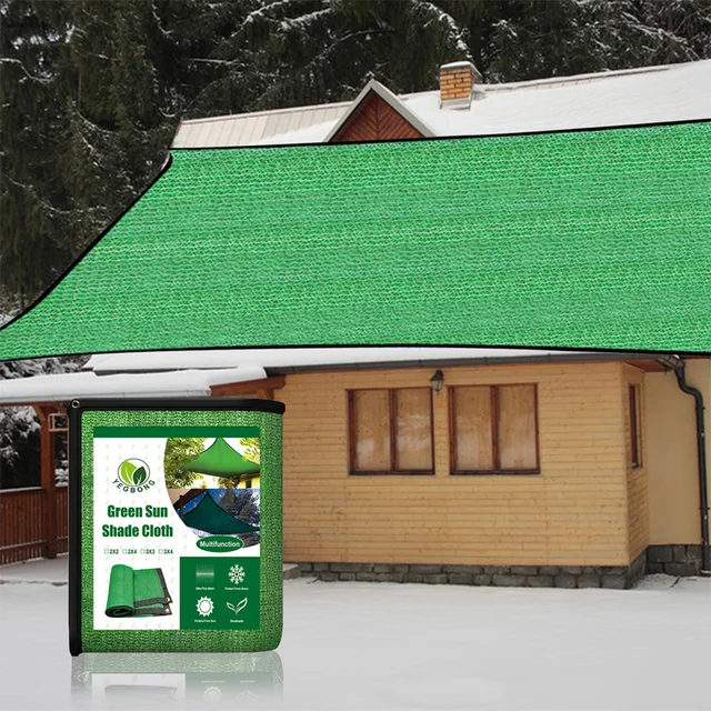 Titkosított Árnyékolás Nettó Árnyék Szigetelés Háló Árnyékos Kendő Megvastagodott Virágos Erkély Udvar Kültéri Árnyékoló - Image 4