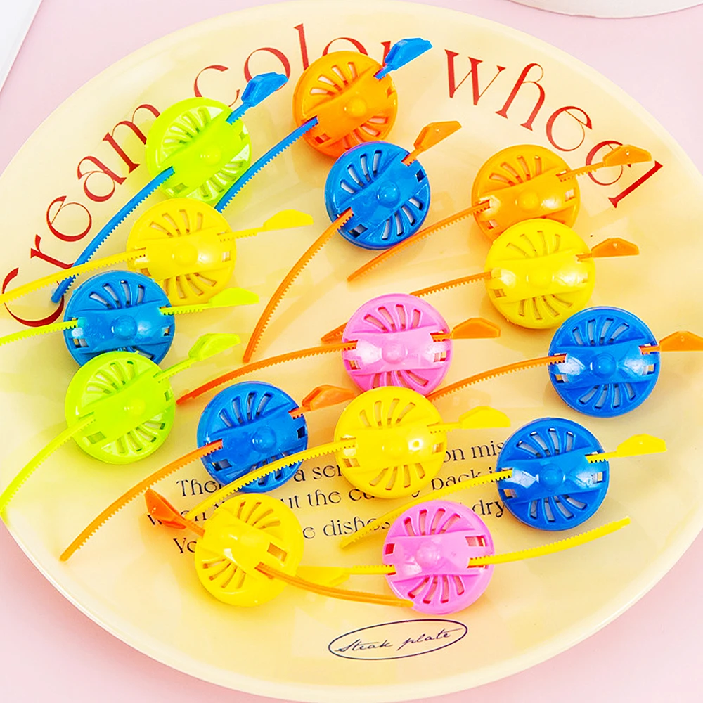24 stücke bunte Pull Tab Spinning Gyro Lernspiel zeug Kinder Geburtstags feier bevorzugen Kinder Geschenke Schule Belohnungen Goodie Bag Füller – Detail 7