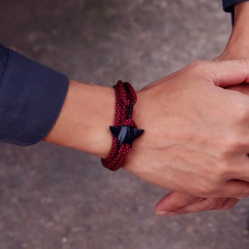 Adjustable Paracord Marine Animal Bracelet for Men