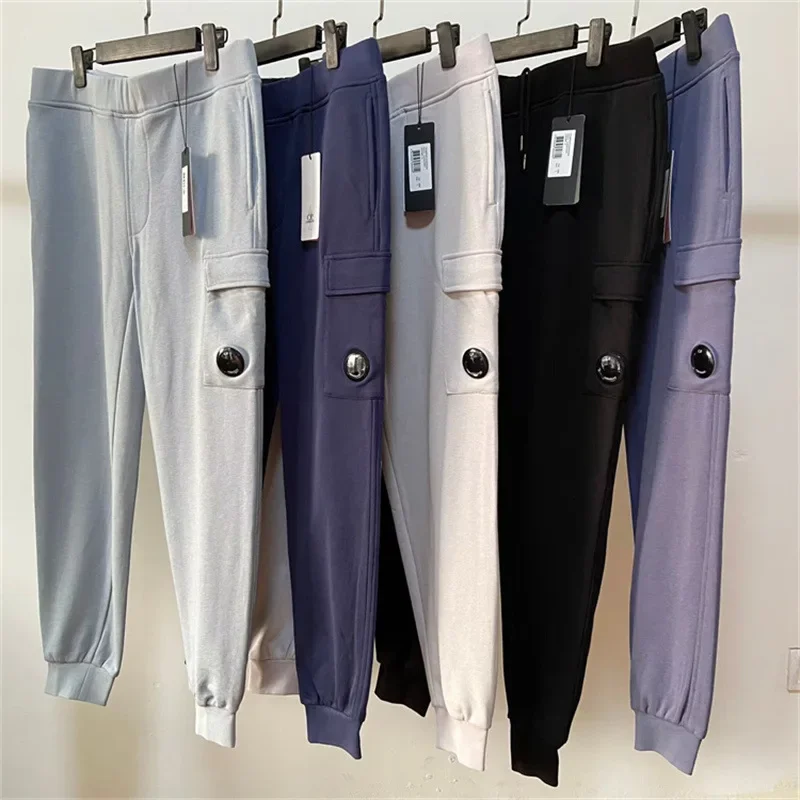 

CP Mens Casual Pants Loose Multi Color Cotton Korean Fashion Outdoor Sports Trousers Baggy Pants Japanese Streetwear Men Pants