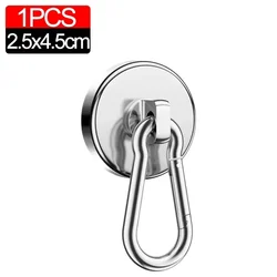 Heavy Duty Swivel Magnetic Snap Hooks for Kitchen and Refrigerator Use (1PC)