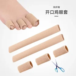 Corn Callus Remover Bunion Corrector Pedicure Foot Care Tools Pain Relief 1Pcs Fabric Toe Separator Finger Protector Applicator