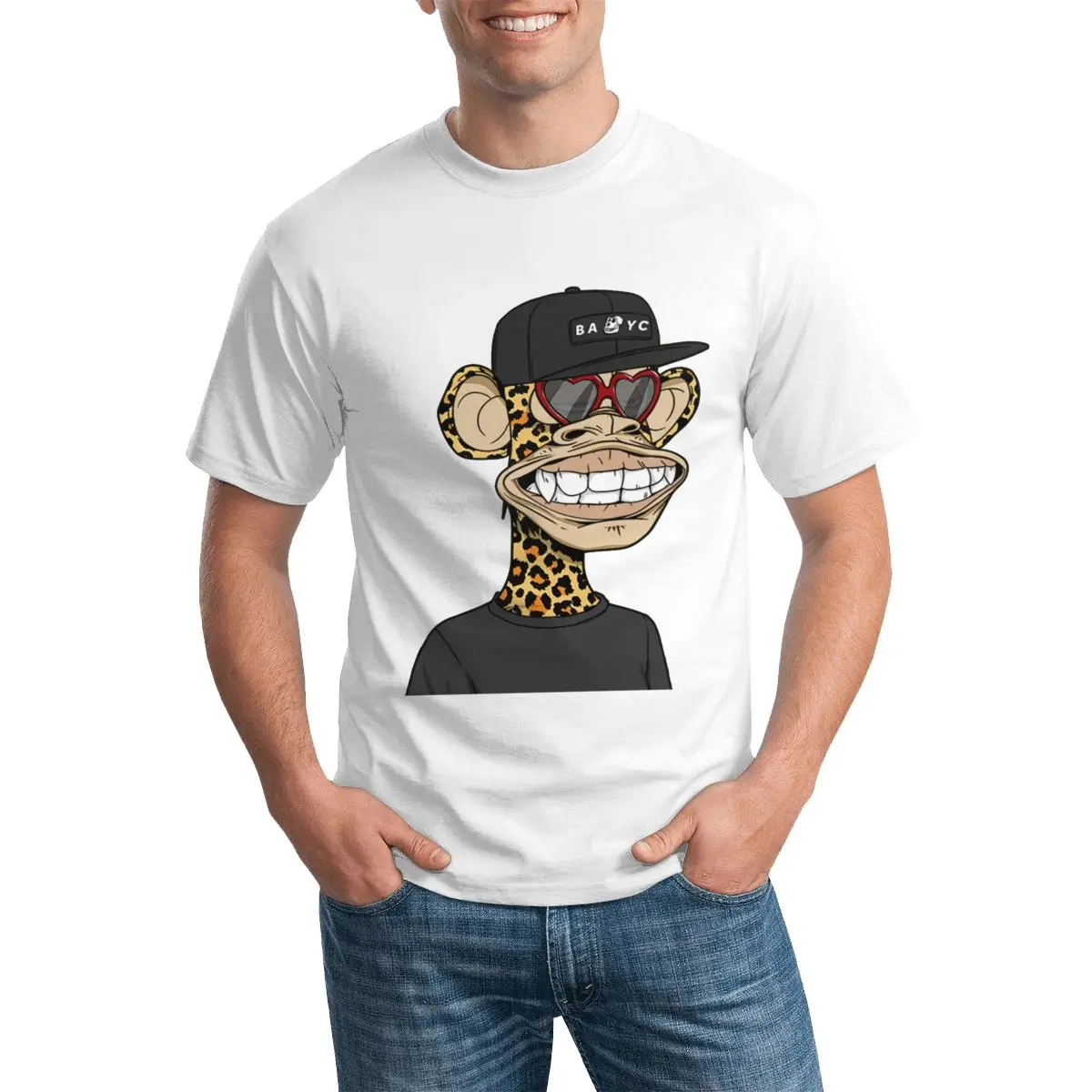 Annodato Ape Yacht Club #3262 T Shirt Nft Pure Girocollo Tshirt Awesome Man Beach Tops