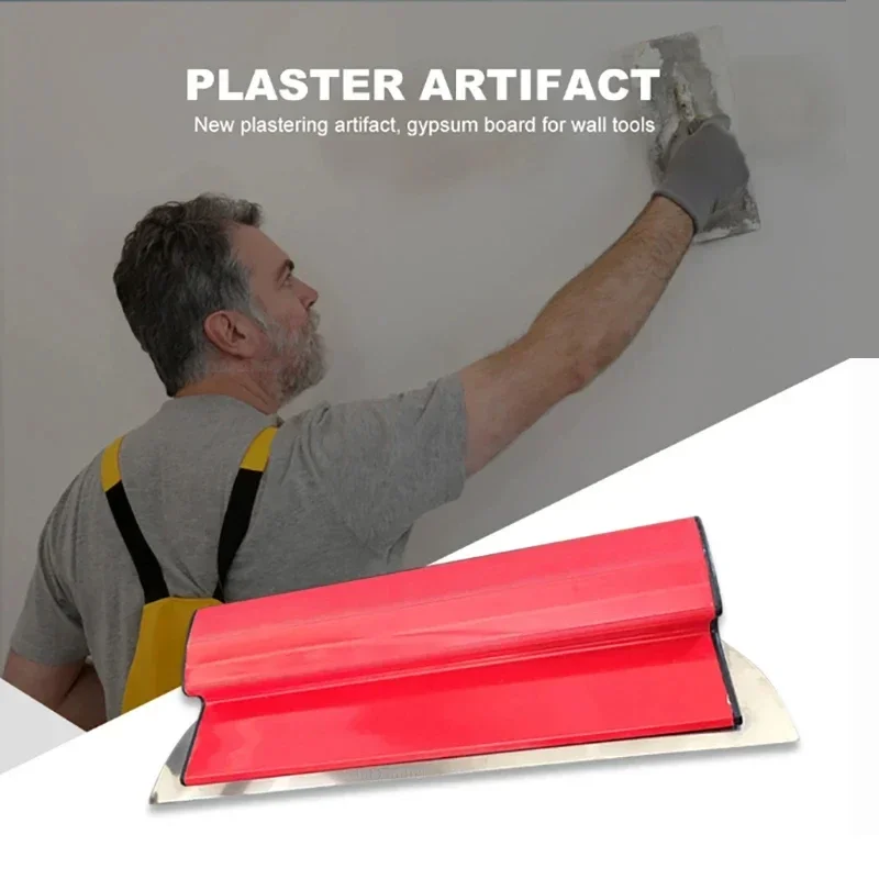 Putty Scraping Tool 40cm Leveling Batch Large Scraper Wall Plastering Tool Large White Scraper