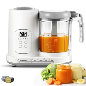 4-in-1 Baby Food Maker – Steamer & Blender, Auto-Clean, BPA-Free 1