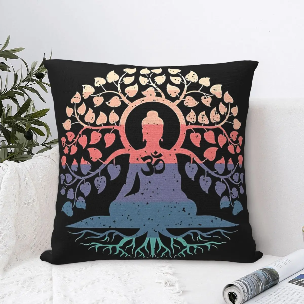 

Om Namah Shivay AUM BUDDHA Throw Pillow Case Decor Hindu India God Indian Gods Lord Shiva Backpack Hugpillow Covers DIY