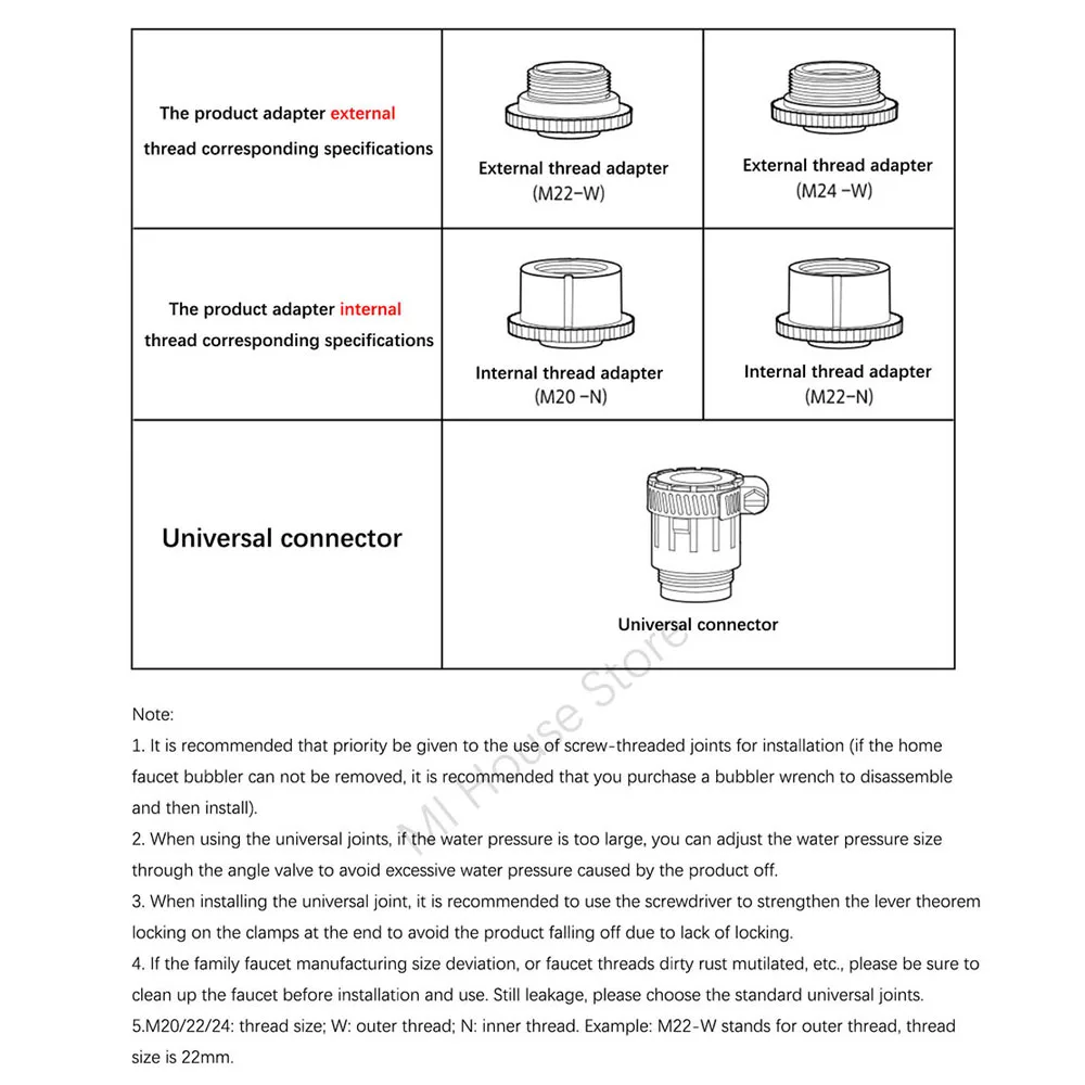 Faucet Water Purifier 2nd Gen 5-fold Rust Removal Activated Carbon Filtration Device For Kitchen Faucet XIAOMI Mijia