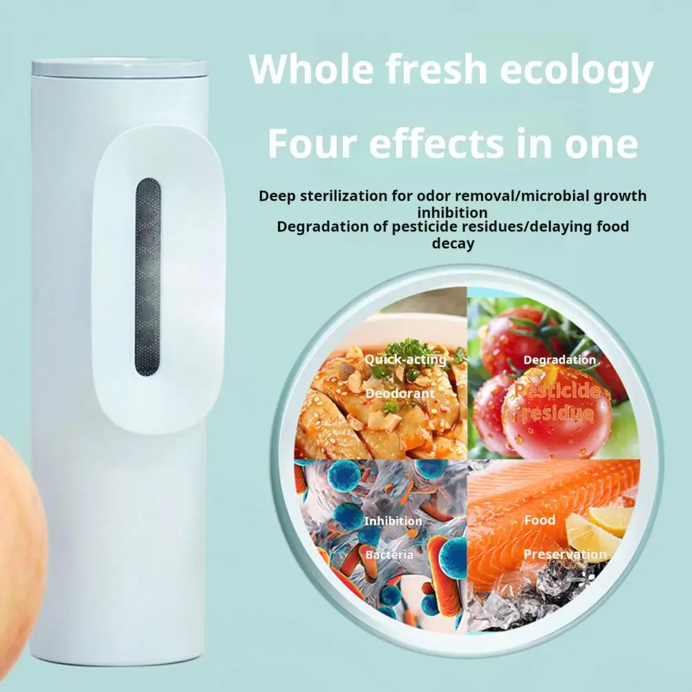 Portable Fridge Deodorizer Automatic Refrigerator Purifier Portable Mini Fridge Deodorizer with Usb for Refrigerators for Small
