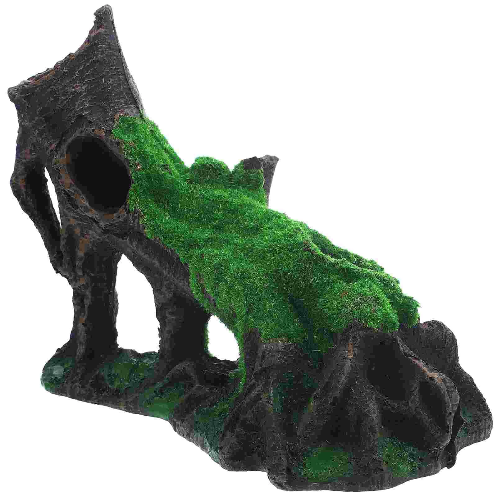 

Branch Landscaping Decoration Decorative Fish Tank Aquarium Plant Log Desktop Resin Realistic Fake Tree