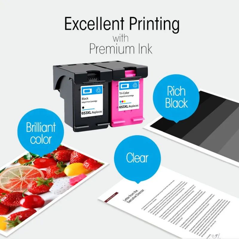 HP653  HP 653 653XL   ũ īƮ, HP Deskjet Ink Advantage 6075 6475  ü