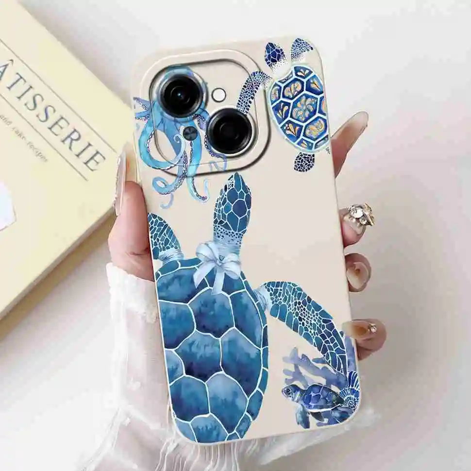 Black Butterfly Ultra-Thin Soft Silicone Case - 6.67 Back Cover