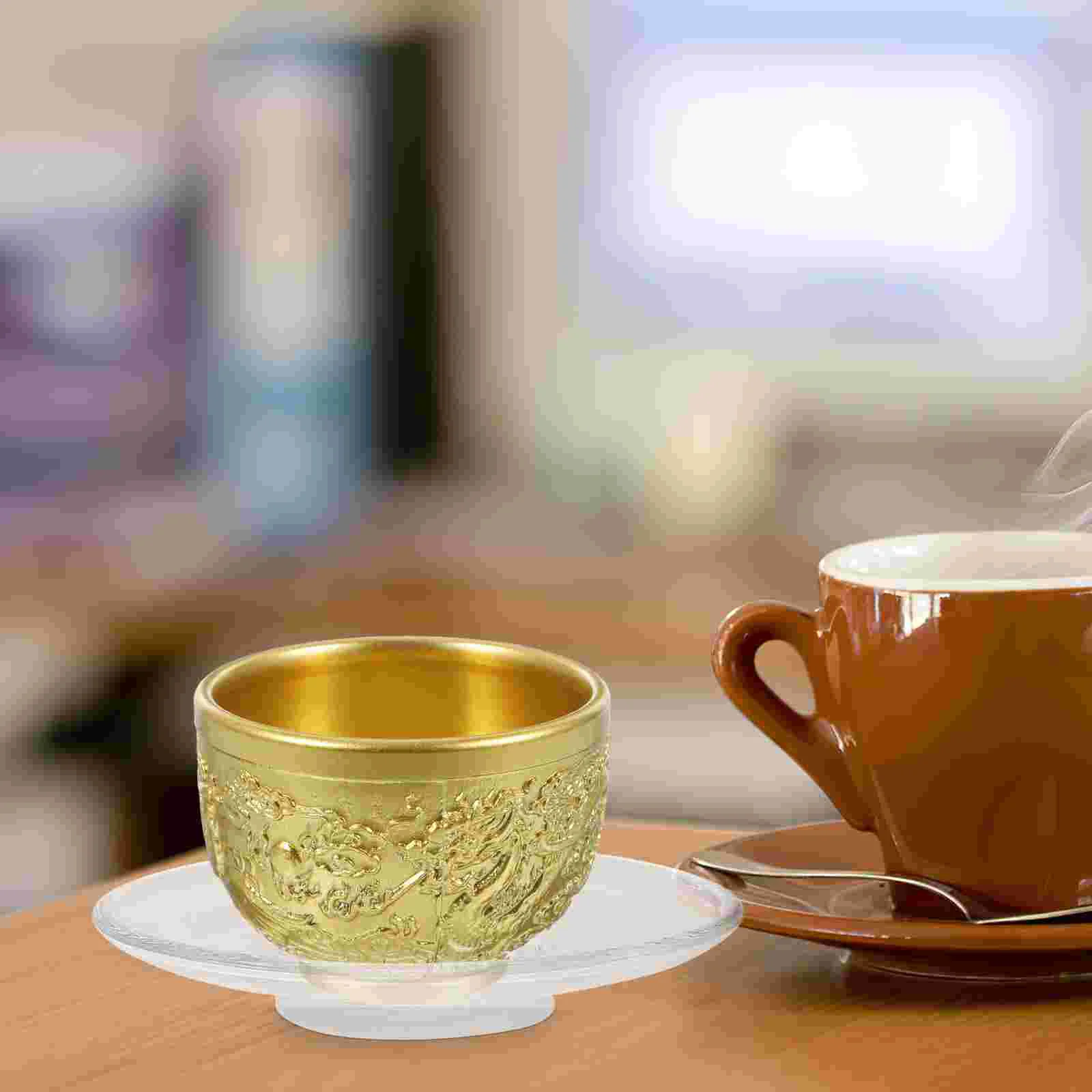 투명 유리 접시, 커피 접시, 차 컵 접시, 유리 스낵 플레이트, 디저트 플레이트, 티백 거치대, 접시 서빙