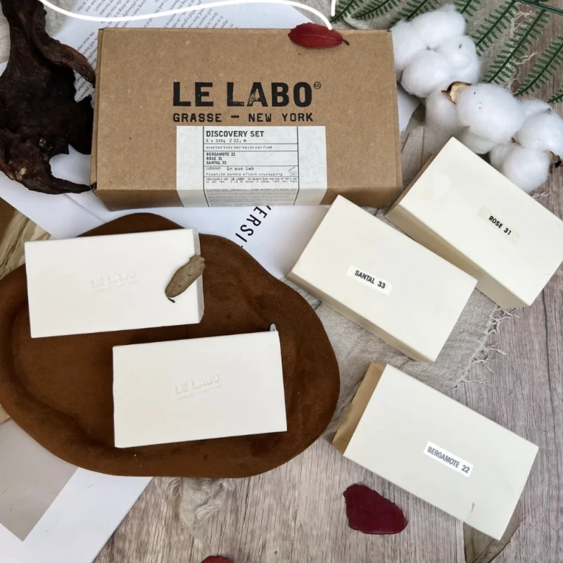Laboratory Handmade Aromatherapy Soap ️225g Pure Plant 0 Added Luxury Fragrance Soap Santal 33 Hand Face Washing Bathing