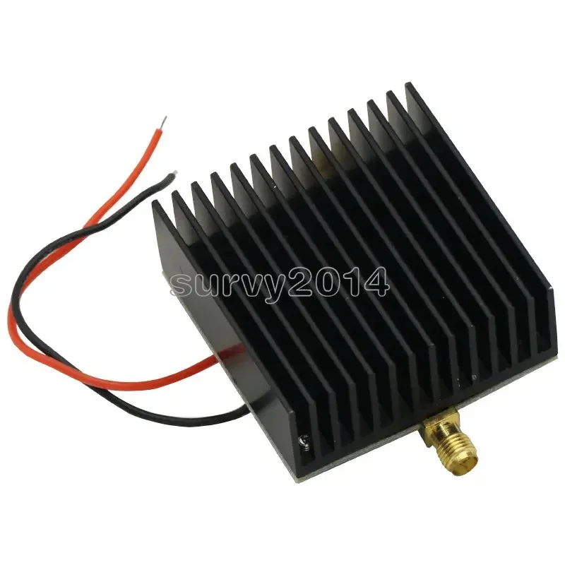 Audio amplifier RF2126 400MHZ-2700MHZ broadband RF power amplifier 2.4GHZ 1W for Bluetooth Ham radio amplifier heat sink
