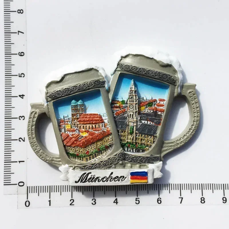 Germany Tourist Souvenir Berlin Munich Hamburg Stuttgart K&ouml;lner Bayern Bremen Schwarzwald Hohenzollern Fridge Magnets Sticker magnetic fridge magnets magnetic sticker magnetic fridge stickers