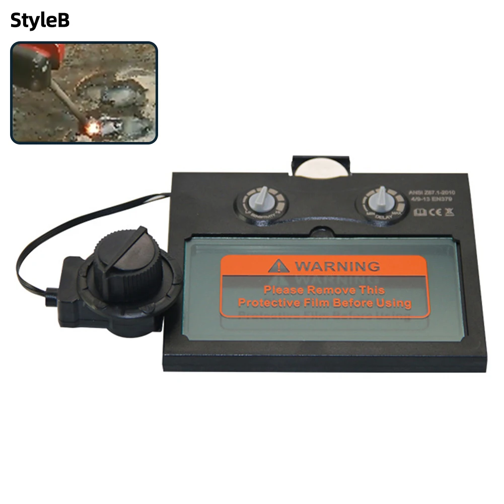Solar Auto Darkening Replace Welding Lens Panel Eye Protection Auto Filter Shade Eyes Lens Clear Window Utility Welding Tool