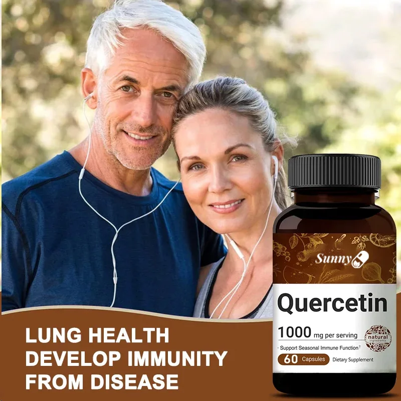 Quercetin Supplement 60 pcs Nutritional Supplement To Support The Immune System Antioxidant And Enzyme Activity