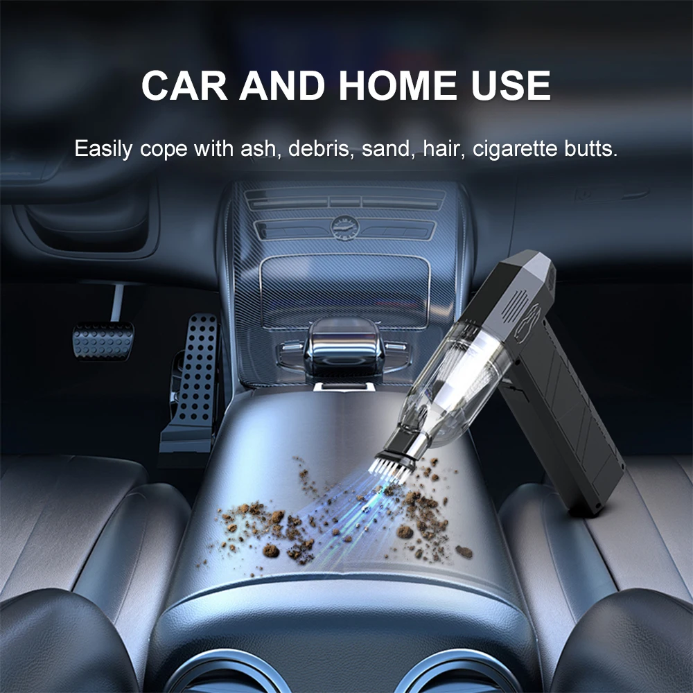 3 in1 Turbo jet fan 10400mAh 180000RPM Powerful Air Blower Vacuum Dust Cleaner Type-C Charging Strong Winds for Car Dryer Clean