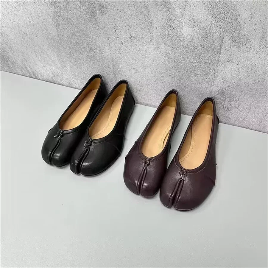 Split-toe Shoes Tabi Ballet Flats Tabi Shoes Ballet Flat Loafers