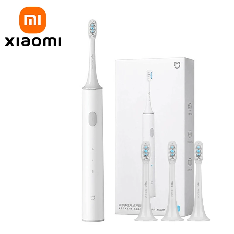 Xiaomi Mijia T300 Spazzolino Elettrico Ipx7 Impermeabile Smart Sonic Brush Sbiancamento Ad Ultrasuoni Spazzolino Da Denti Per Spazzolini Da Denti