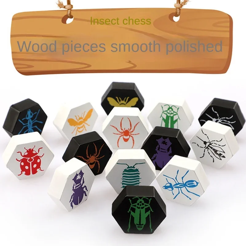 New Hive Board Game 2 Players Family Party Parents With Children Funny Game Entertainment Made High Quality Wooden Friend Gift 2