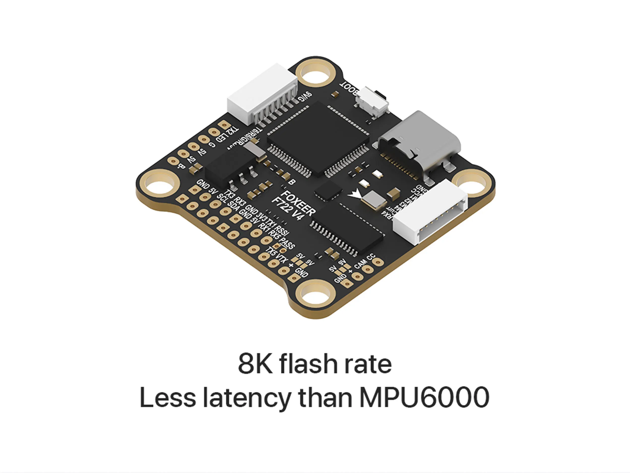 Description Picture 3 of itemFoxeer F722 V4 Flight Controller X8 DJI Type-C