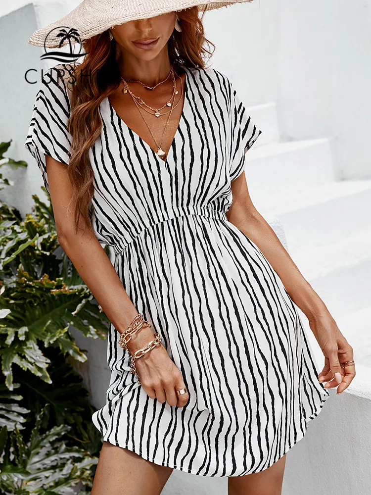 Beach Summer Dresses Short Beach Dresses Cover Ups Swimwear White