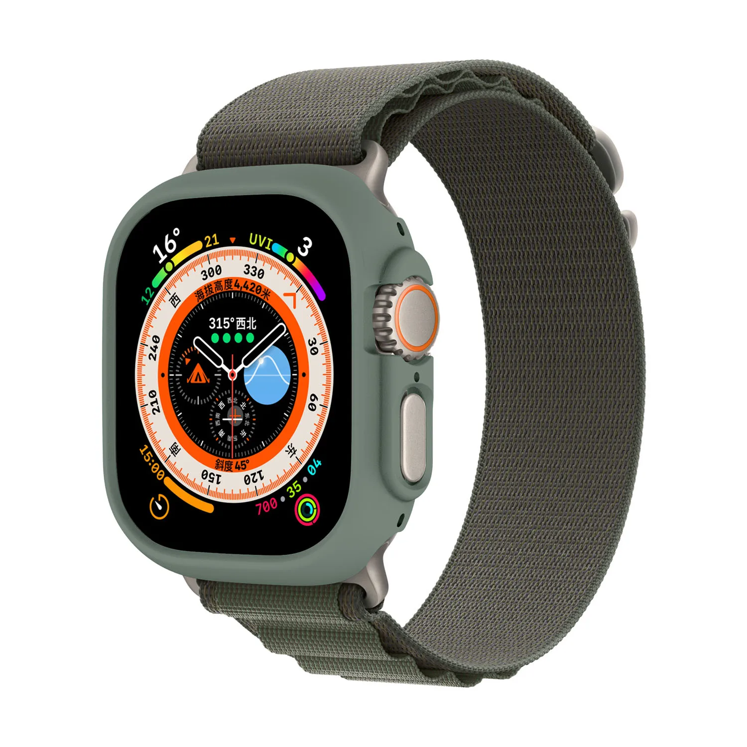 ȭ ȣ  ġ Ʈ 49mm ȭ  + ϵ PC ̽ , iwatch ø Ʈ 49mm Ŀ 
