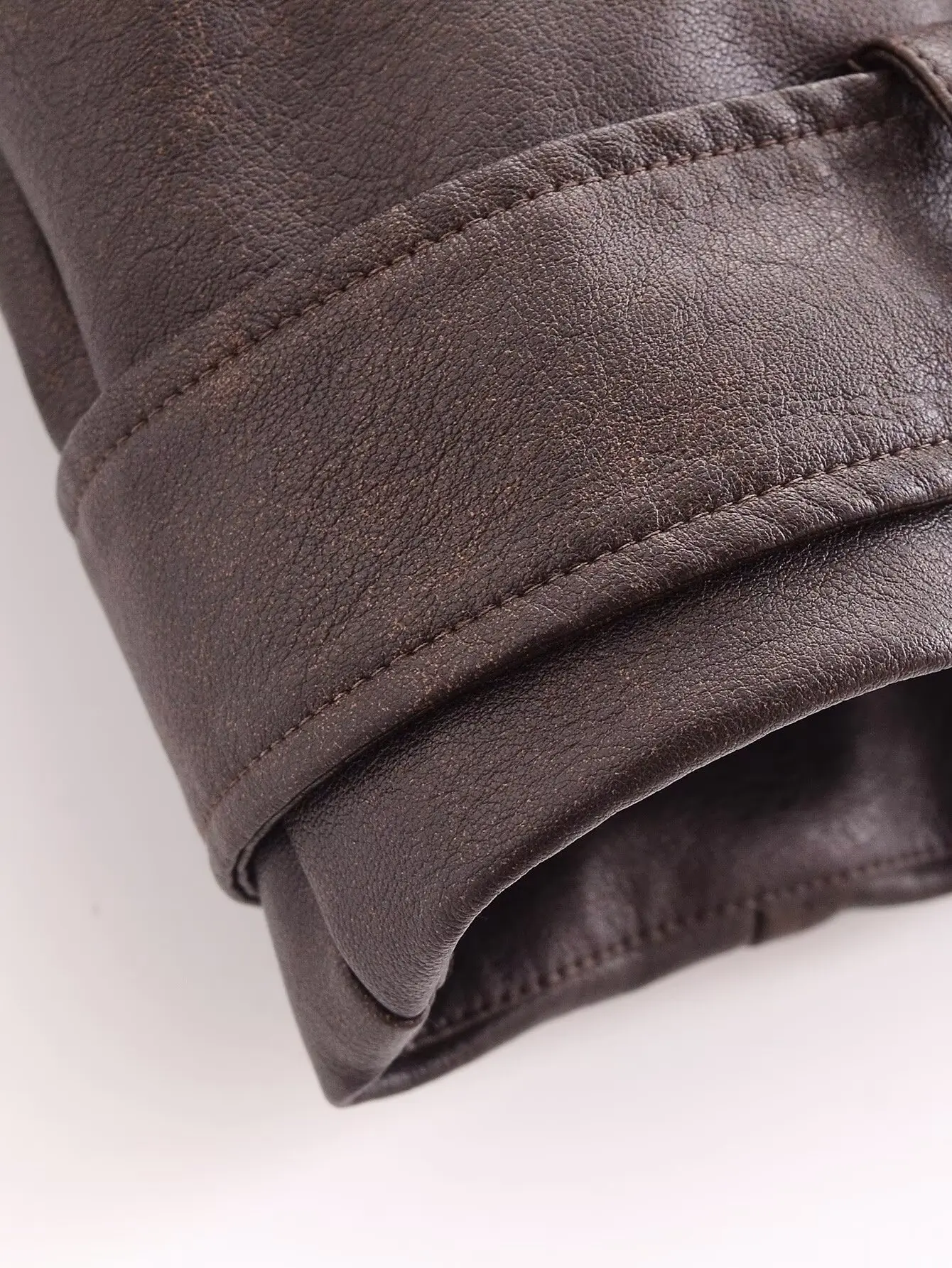 Leather Jackets Faux Coat Women's Outwear Solid Long Sleeve Tops Streetwear Fashion inszart Casual Loose Coat 2024 Woman Jacket