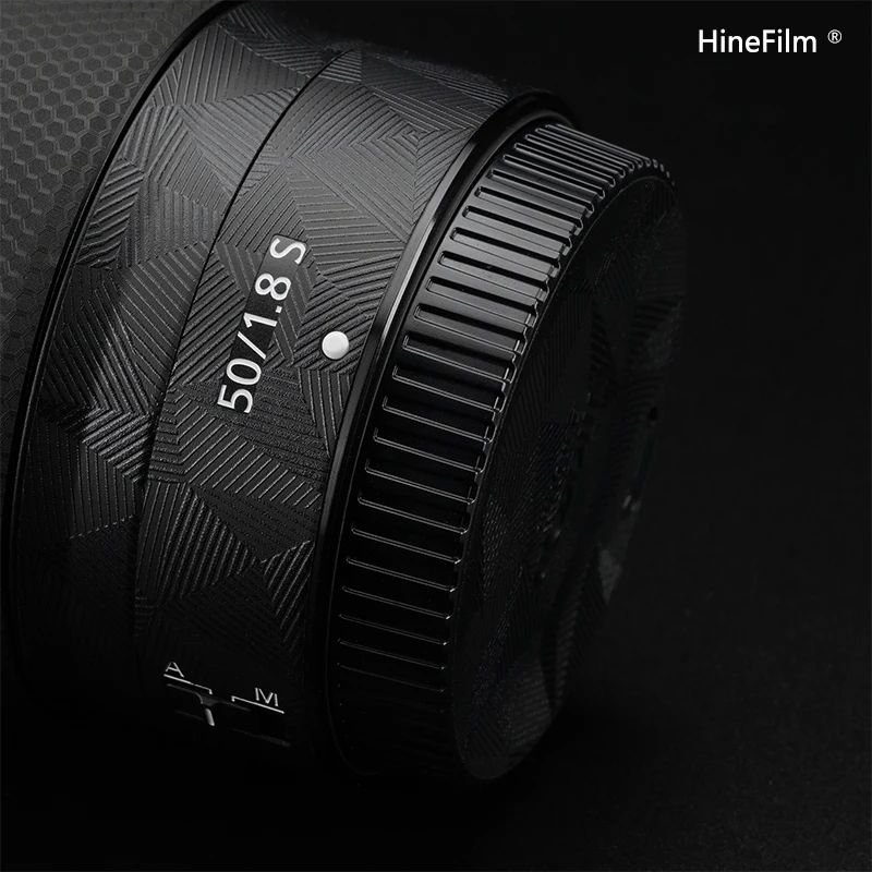 Hinefilm スキン NiKKOR Z 50 1.8 S レンズ用プレミアムデカールスキン