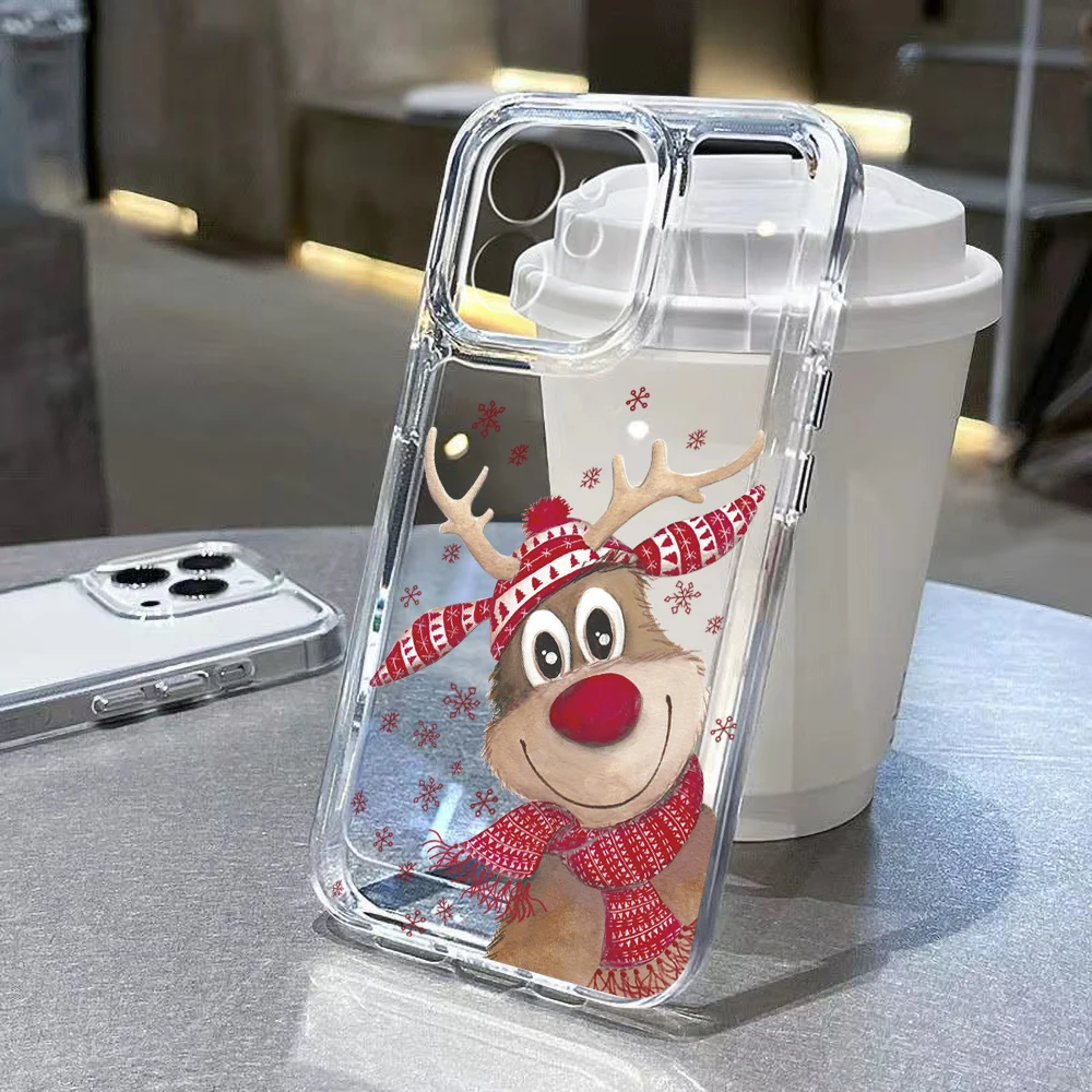 Festive Christmas Pattern Phone Case Cover