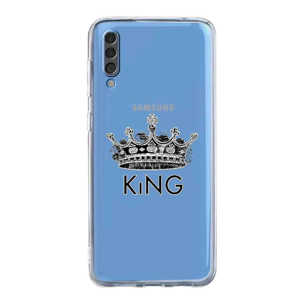 Couple Style Crown King and Queen Phone Case