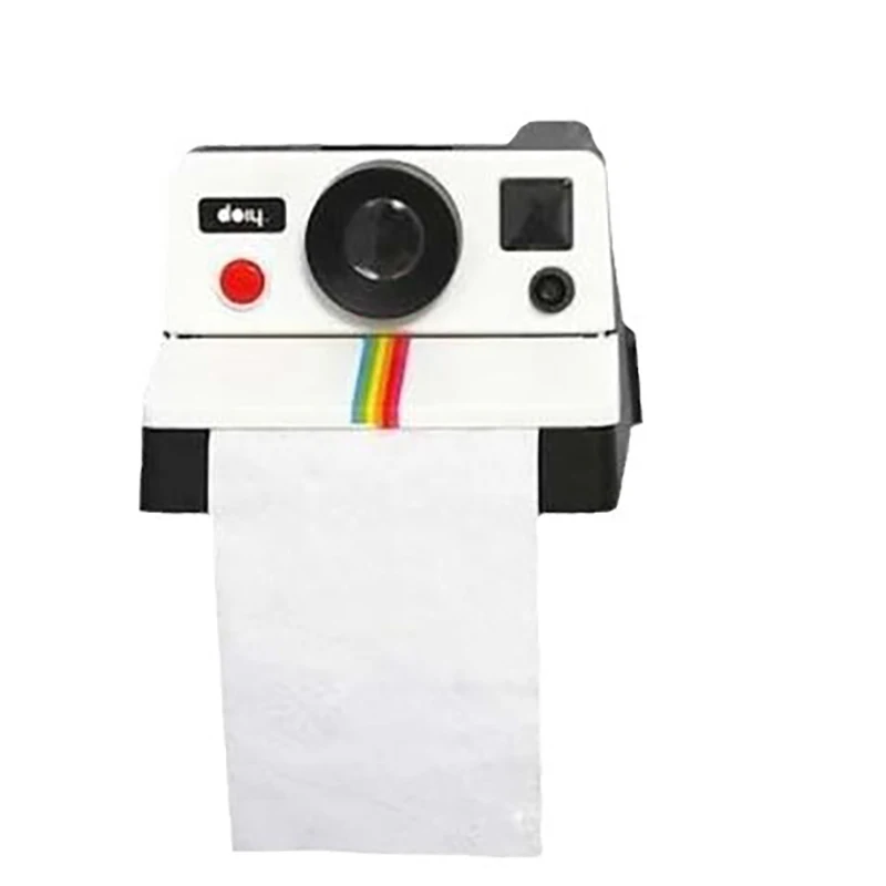 Retro Camera Toilet Paper Roll Holder Wall Mounted Toilet Paper Holder Paper Dispenser for Bathroom Tissue , toilette appareil 4