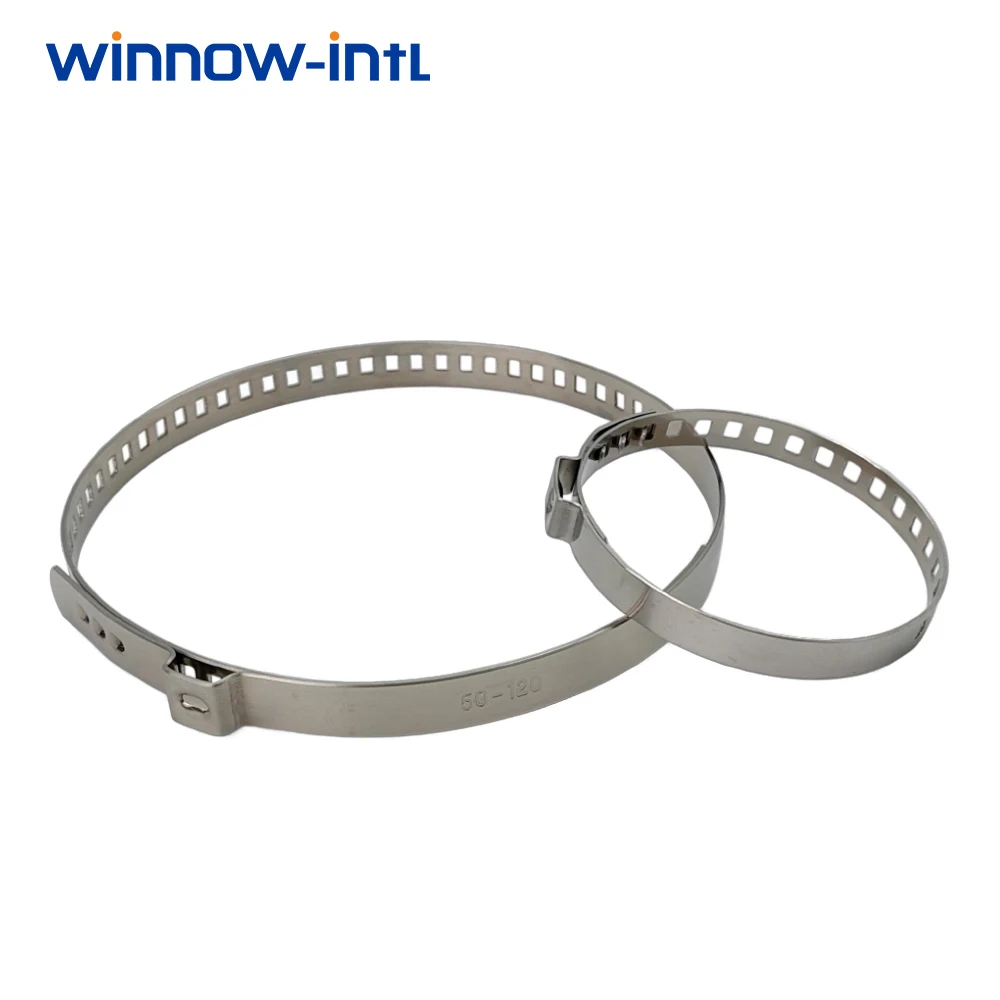 10/20Pcs Universal Stainless Steel Clamps For Driveshaft CV Joints Boot Kit 20-120mm 20-50mm 50-120mm universal clamps