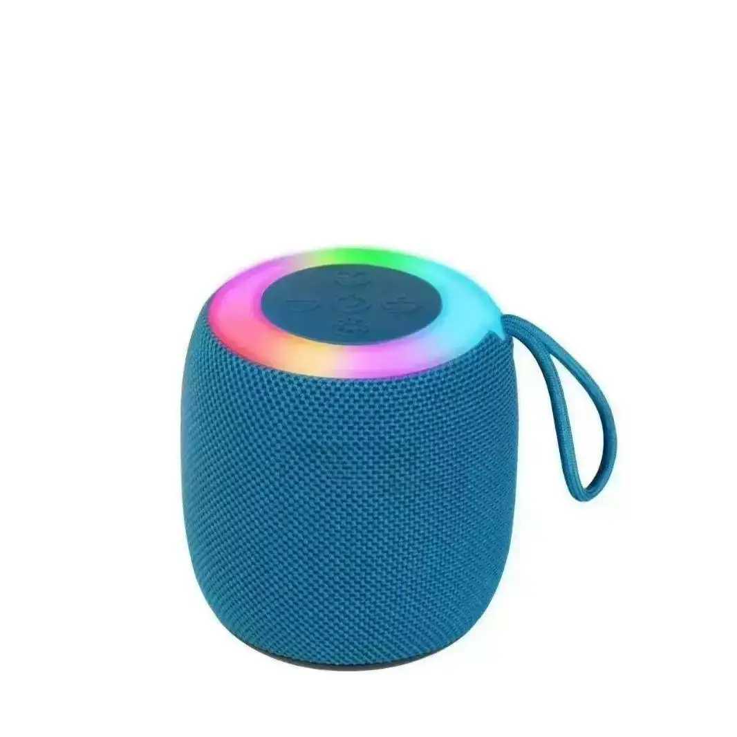Compact Portable Bluetooth Speaker with Deep Bass and Lanyard - Perfect for Outdoor and Home Use, Travel Must-Have, Great Valentine's Gift