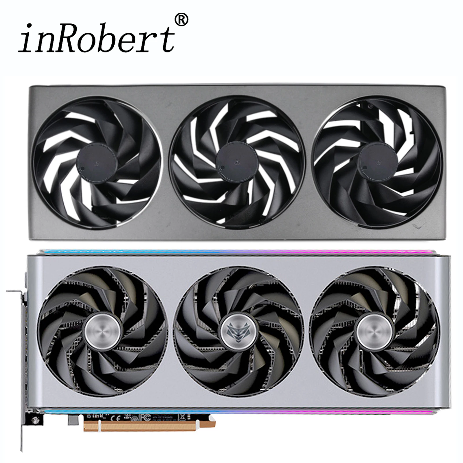 Ventola Di Raffreddamento Della Scheda Video Da 95Mm Per Sapphire Nitro + Amd Radeontm Rx 7900 Xtx Vapor-X Dispositivo Di Raffreddamento Della Scheda 