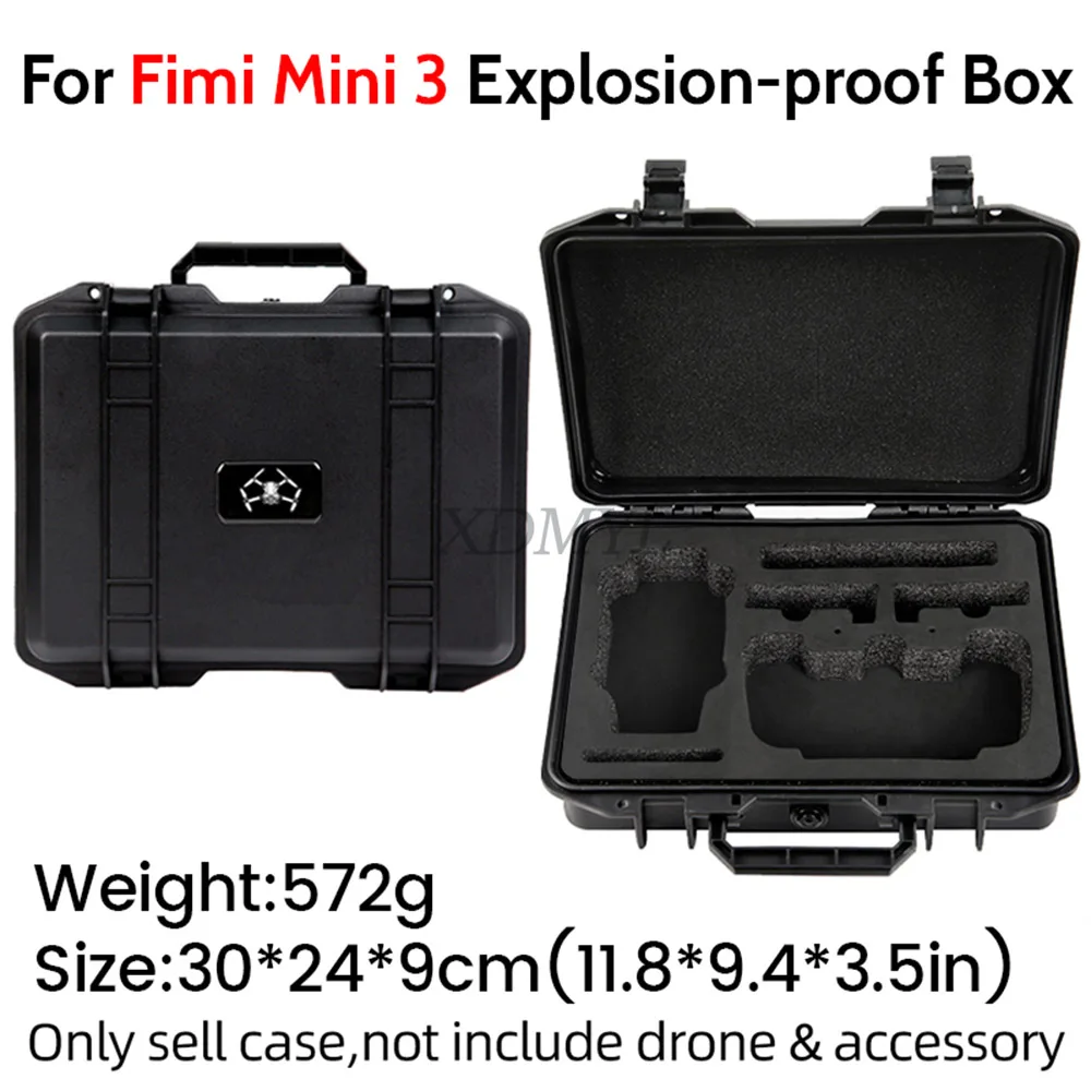 Drone Case Accessories Explosion-proof Travel Portable Carrying for FIMI Mini 3 Drone