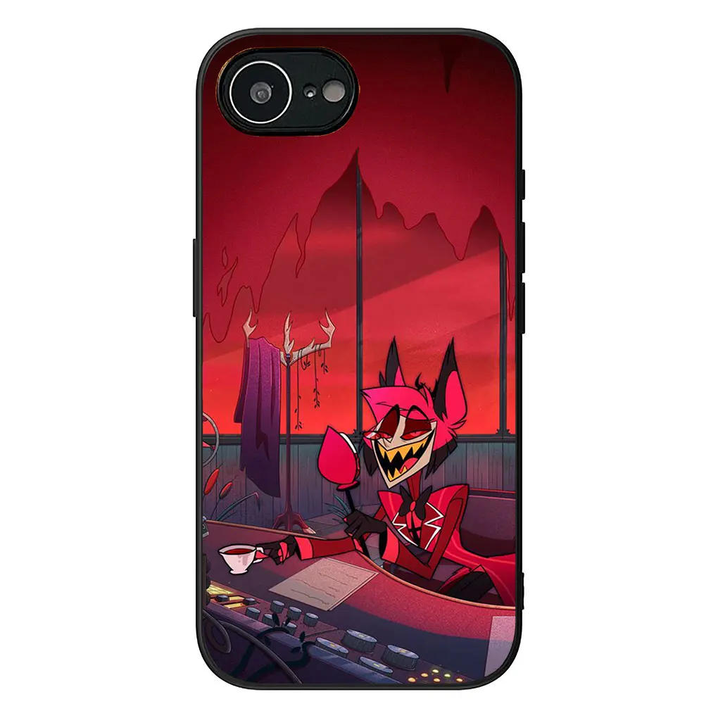 Angelic Dust-Resistant Soft Phone Cover with Alastors Design