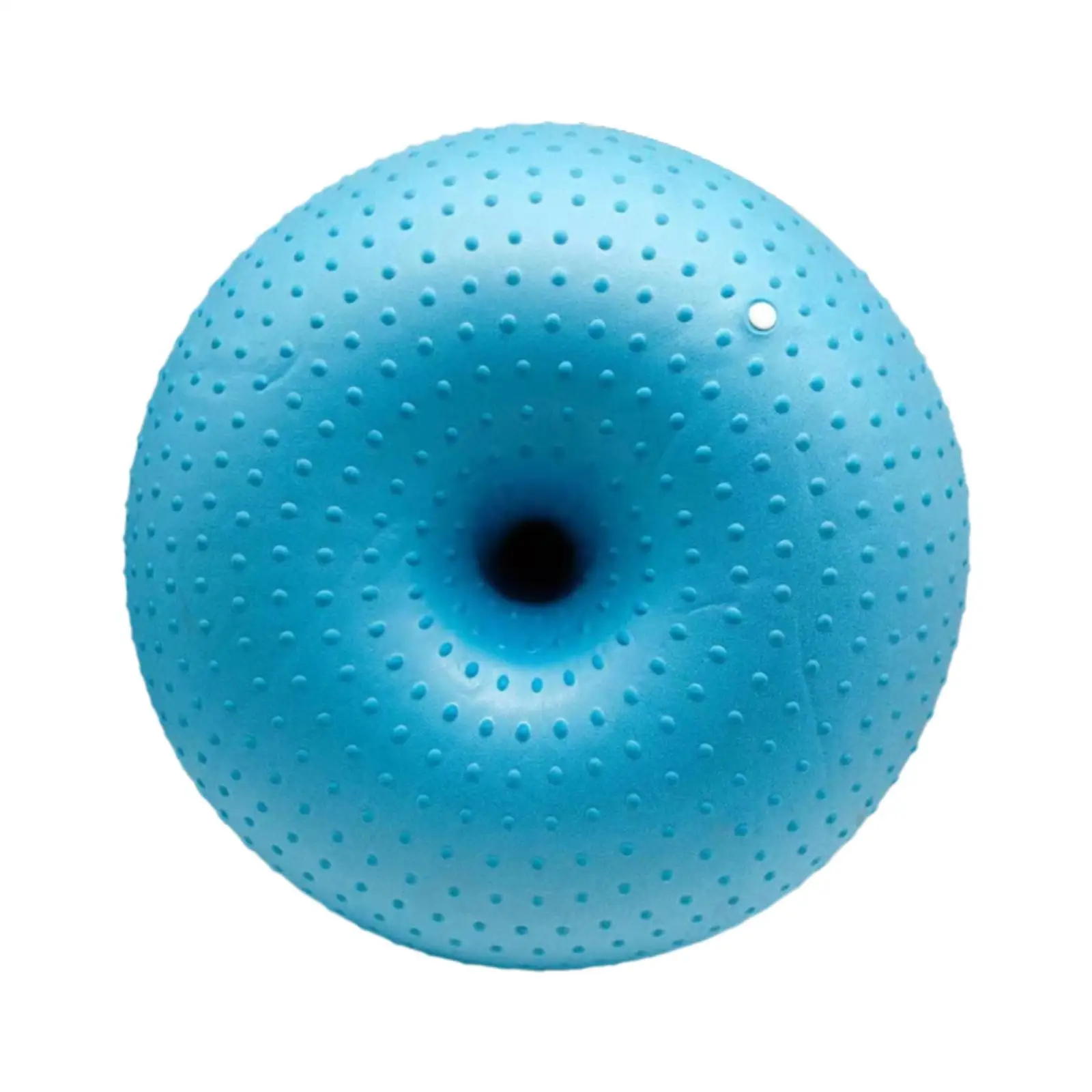 Pilates Ball Thickened Donut Shape Stability Fitness Aid Gymnastics Ball for Home Exercise and Yoga Balance