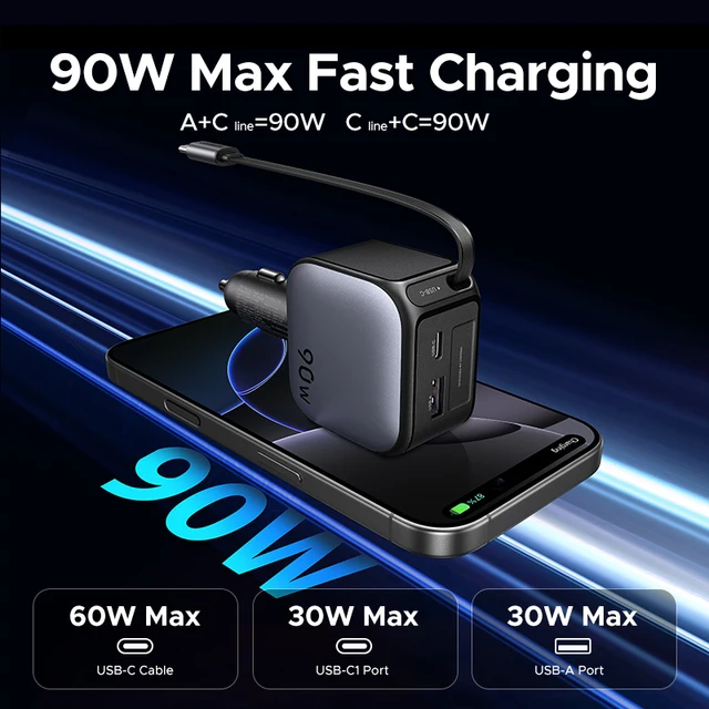 UGREEN USB Type-C Car Charger