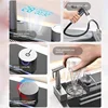 Stainless Steel Waterfall Kitchen Sink Large Single Slot With Knife holder Multifunctional Dishwashing Sinks 3