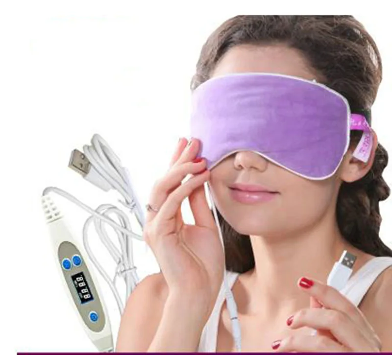 Hot compress USB charging heating patch time temperature cold  eye care physiotherapy and comfortable