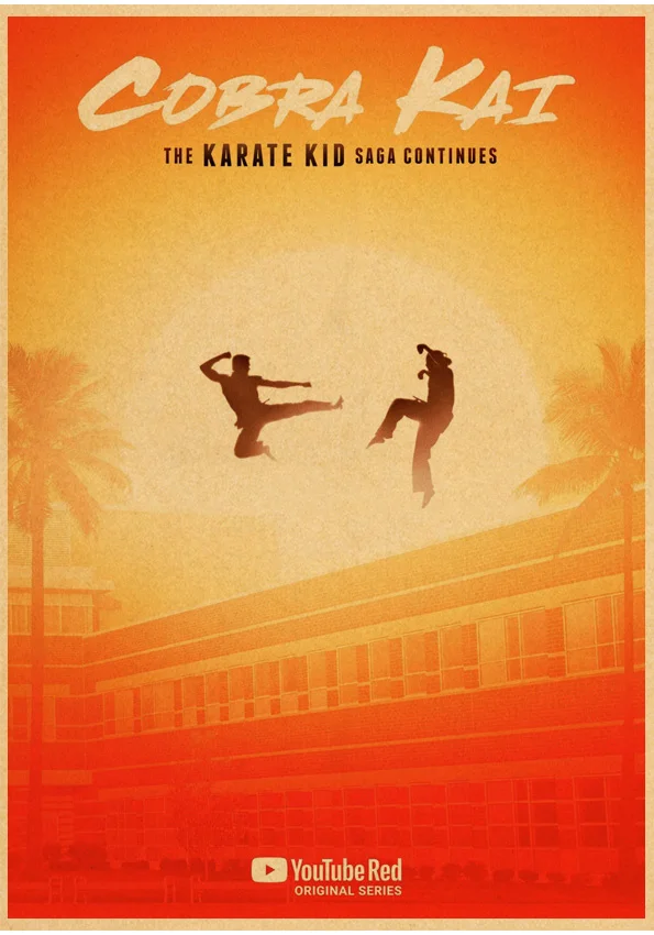 Paint House Poster Karate Kid