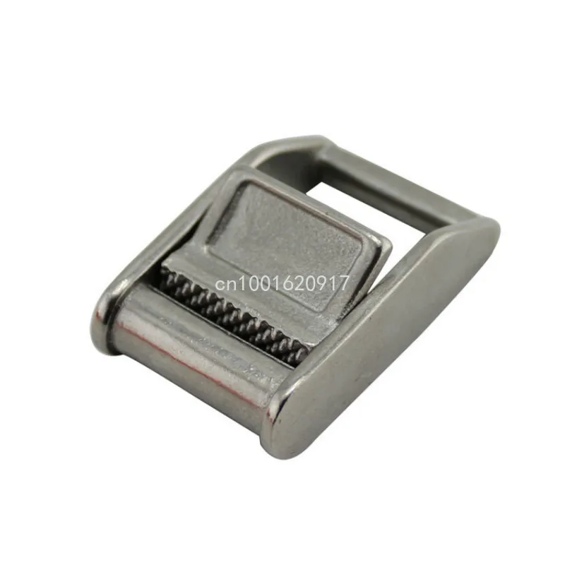 316 Stainless Steel Cam Buckle Ratchet Buckle Tie Down Strap Webbing Cargo Lashing Lash Luggage Bag Belt Metal buckle clamp
