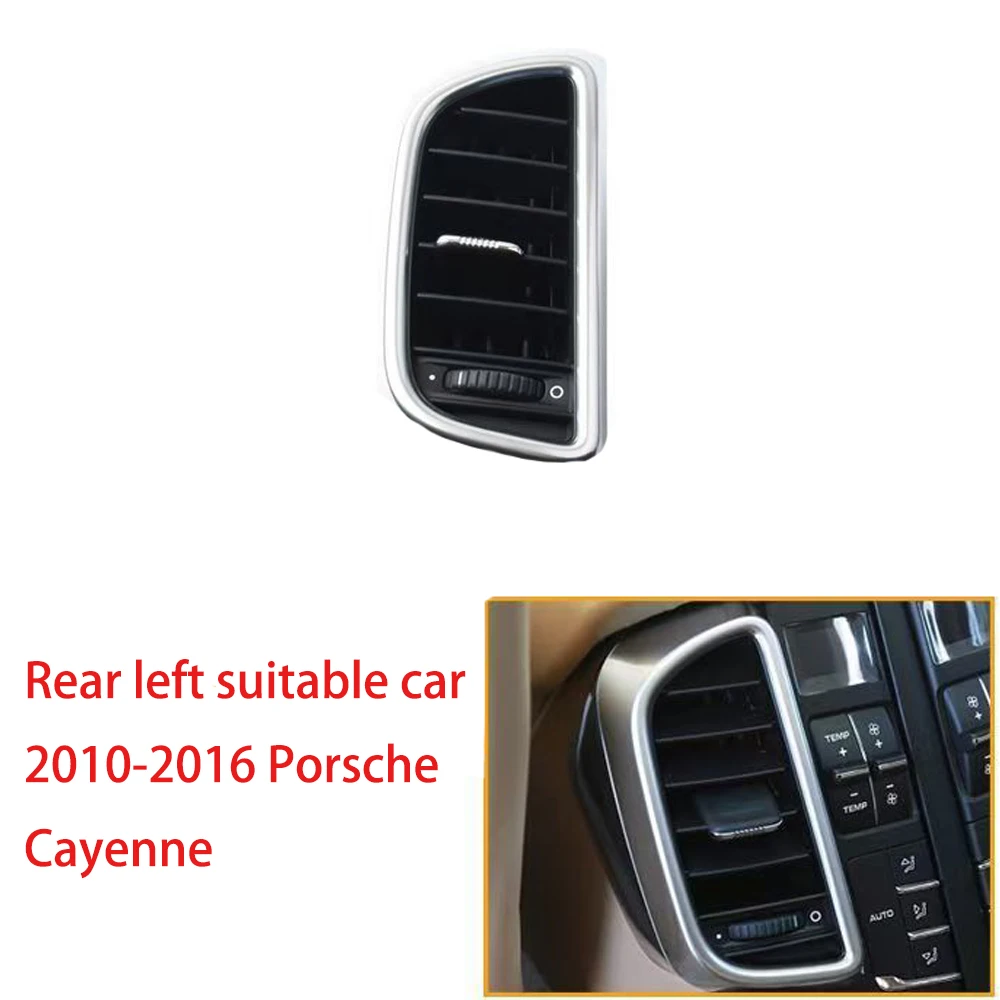 Front Left Right Rear Air Conditioning AC Vent Outlet Grille Complete Assembly For Porsche Cayenne 2010- 7P5819727E