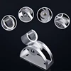 Aluminum Shower Base Holder Adjustable Wall Mounted Shower Head Stand Bracket 3
