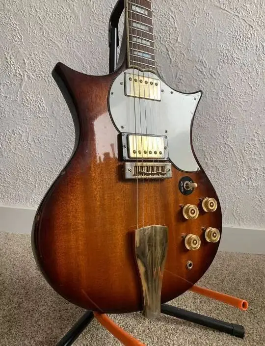 China Oem 6 String Electric Guitar, Finish Gloss Support Custom Ebony